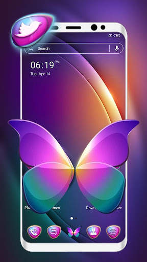 Colorful Butterfly Theme screenshot 3