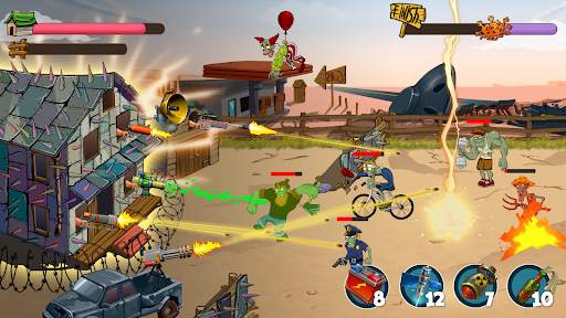 Base defense versus Zombies screenshot 3