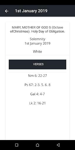 Liturgical Calendar 2019 screenshot 5