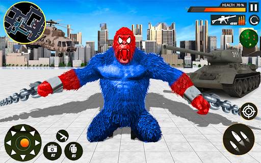 Angry Spider Gorilla Rampage скриншот 1