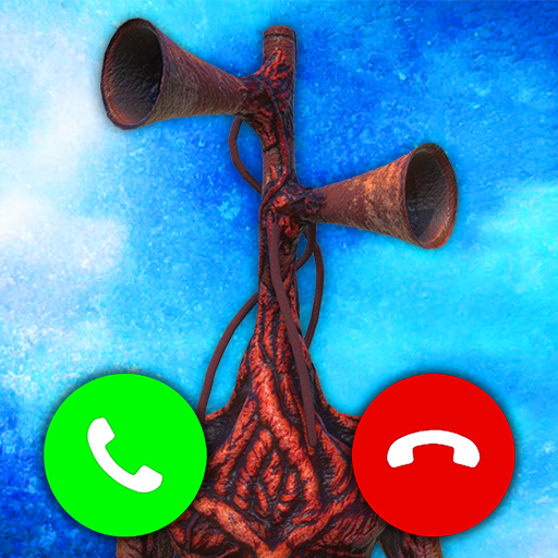 Siren Head fake call joke icon