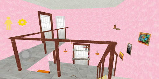 Sponge Pink Granny :Scary Game Mod screenshot 6