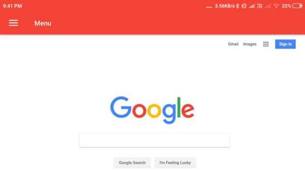 Android Desktop Browser screenshot 3