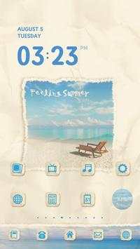 Summer dodol launcher theme screenshot 1