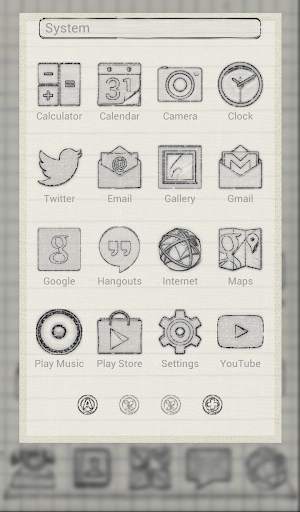 Next Launcher 3D Theme Cartoon screenshot 8