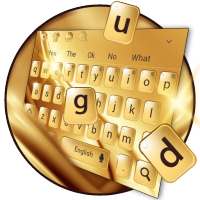 Silk Luxury Gold Keyboard logo