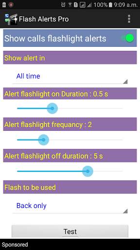 Flash Alerts Pro screenshot 1