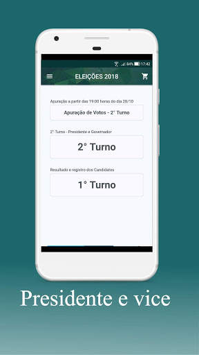 Resultado Eleições 2018 - Candidatos 2° turno 2018 screenshot 2
