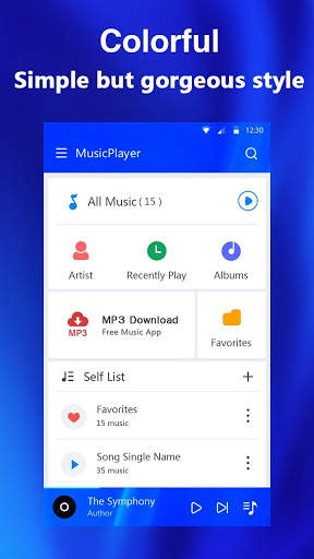 Music Player screenshot 1