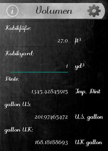 Automatische Einheitenrechner screenshot 3