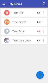 Teambuilder - a Tool for Pokémon Games screenshot 2