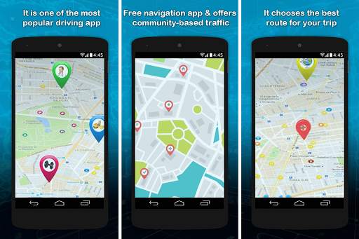 Free Wayse  GPS navigation walkthrough screenshot 1