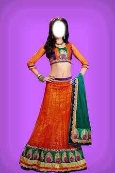 Fancy Saree Blouse Photo Suit screenshot 3