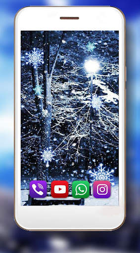 Snowfall Winter Live Wallpaper screenshot 4