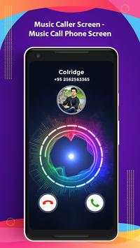 Music Caller Screen - Music Call Phone Screen screenshot 2