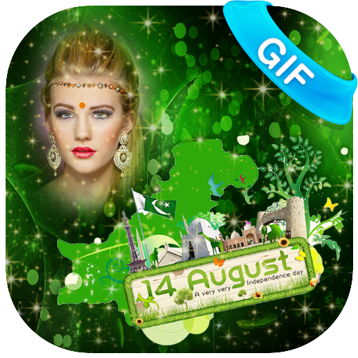 Animated Pak Independence Day Photo Frames أيقونة