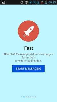 BleuChat Messenger screenshot 1
