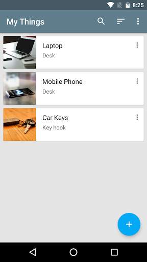 My Things screenshot 1