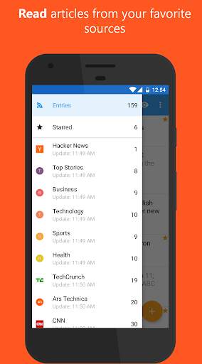 Readify - RSS News feeder screenshot 2