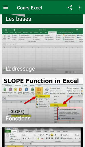 Cours Excel Facile screenshot 1