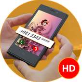 Full screen caller image HD on 9Apps