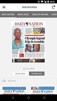 Daily Nation screenshot 1