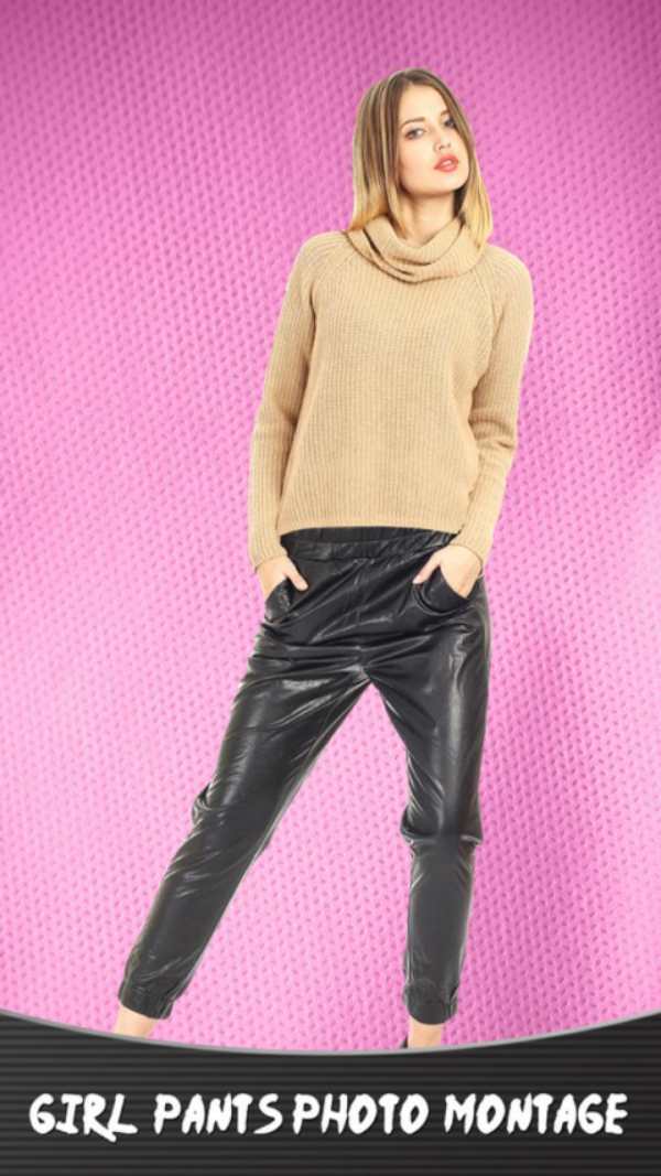 Girl Pants Photo Montage screenshot 1