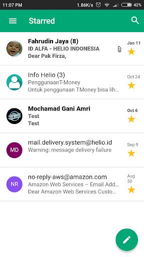 Helio Mail screenshot 3