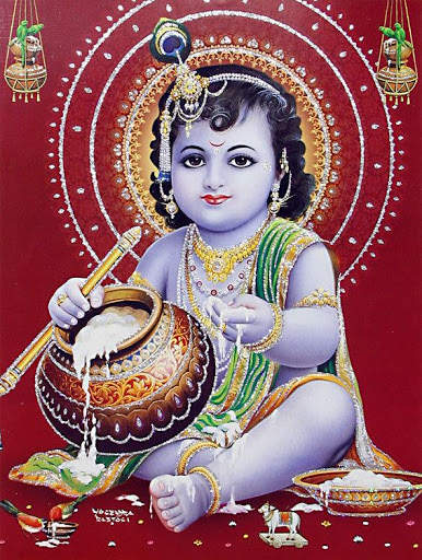 Lord Krishna Live Wall Paper screenshot 1