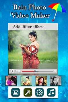 Rain Photo Video Maker screenshot 2