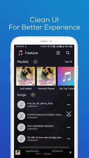 Musica - Free Music Player screenshot 1