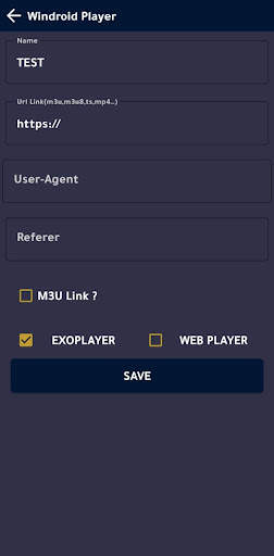 Windroid Player screenshot 3