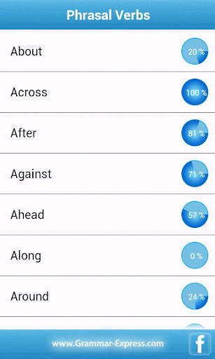 Phrasal Verbs Lite screenshot 2