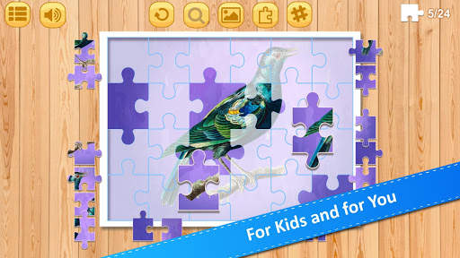 Jigsaw Birds Collection Puzzle 2- Educational Game screenshot 4