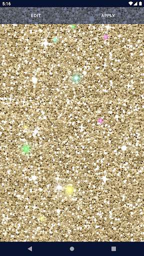 Sparkle Gold Live Wallpaper screenshot 5