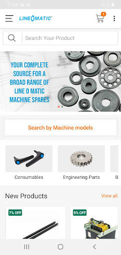 Line O Matic e-shop screenshot 2