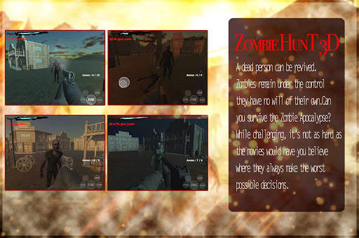 Zombie Hunt 3D screenshot 1