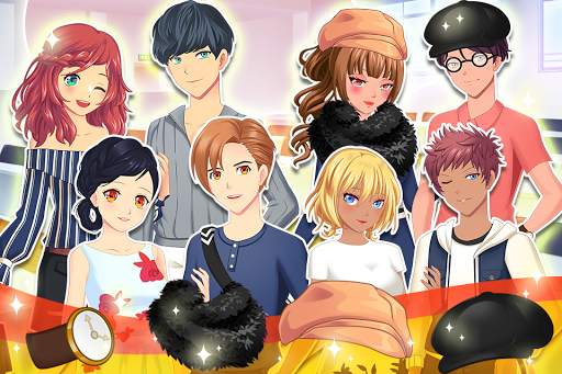 Anime Couples Dress Up Game screenshot 1