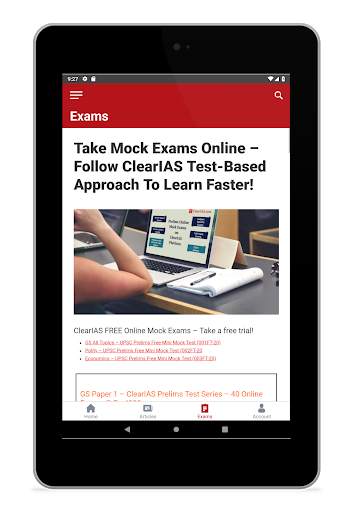 ClearIAS Learning App - UPSC, IAS, IPS Coaching screenshot 12