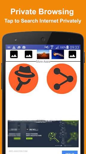 Incognito Browser – Private and Anonymous Browsing screenshot 4