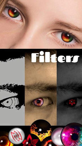 Sharingan - Eye And Hair Color 1 تصوير الشاشة