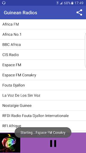 Guinean Radios screenshot 1