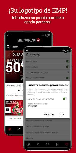 aplicación EMP screenshot 1