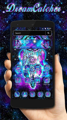 Dark Galaxy Dream Catcher Theme screenshot 1