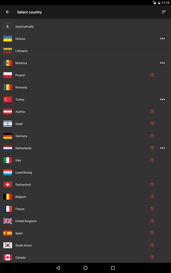 Hideman VPN screenshot 6