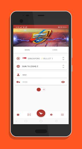 Thunder Bullet VPN screenshot 1