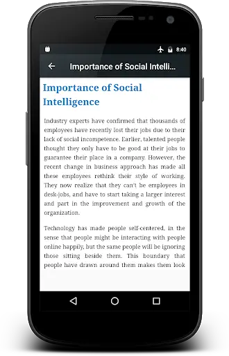 Social Intelligence screenshot 5