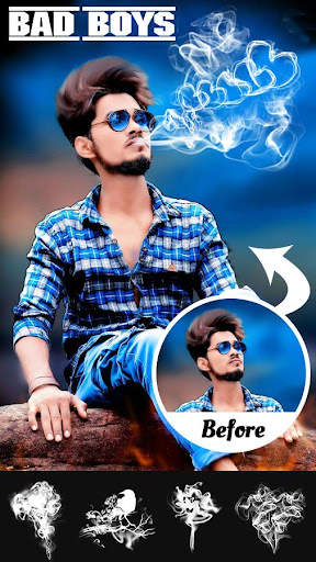 Smoke Photo Editor 2023 screenshot 1
