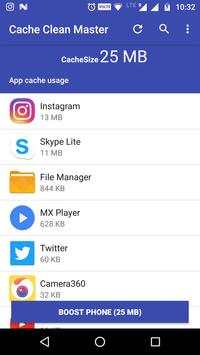 Cache Clean Master screenshot 2