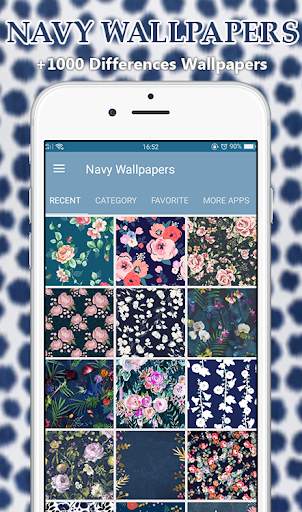 Navy Blue Wallpaper screenshot 1